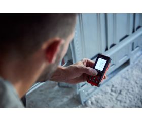 Medidor láser 50 m con nivel digital para trabajos de medición y cálculo de presupuestos / MED