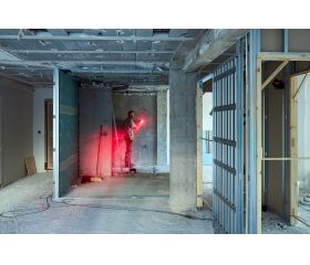 Medidor láser 50 m con nivel digital para trabajos de medición y cálculo de presupuestos / MED