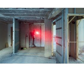 Medidor láser 50 m con nivel digital para trabajos de medición y cálculo de presupuestos / MED