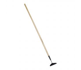 Azada quita hierbas de 18cm de ancho con mango de madera certificada de 1500mm / LHT3087W1500