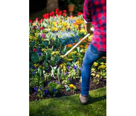 Azada oscilante ancho 13cm con mango de madera certificada de 1500 / LHT308612W1500