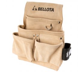 Bolsa porta-herramientas de piel con 4 bolsillos / PC4BOL