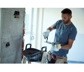 Cubo de caucho espuerta 11 litros negro / BKCESP11BP