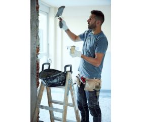 Cubo de caucho espuerta 11 litros negro / BKCESP11BP