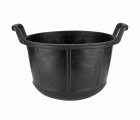 Carbonera de caucho 30 litros negra / BKCCARB30BP