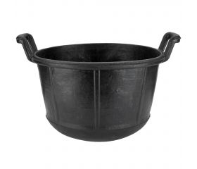 Carbonera de caucho 30 litros negra / BKCCARB30BP