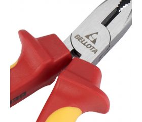 Alicate manipulación aislado con bocas semiredondas rectas para trabajos eléctricos de sujeción con tensión hasta 1.000V / 26120VDE