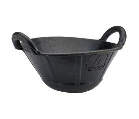 Cubo de caucho spart 9 litros negro / BKCSPART9BP