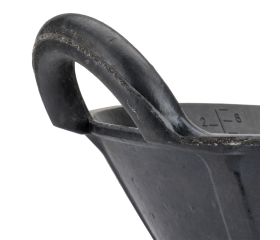 Cubo de caucho spart negro / BKCSPARTBP