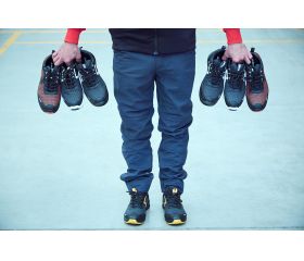 Zapatilla de seguridad Running Naranja S3S / RUNJS3S