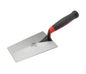 Paleta forjada Bucket con mango bimaterial para trabajos de albañilería  / TRF06BM