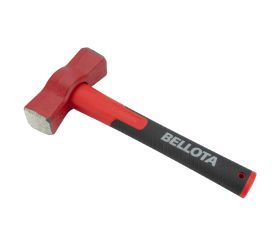 Maceta española con mango de fibra carbono sin templar para golpeo de materiales duros / 5308HRCCFN