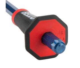 Cincel de acero Cr.V. octogonal con protector para apertura de rozas / 5825CPN