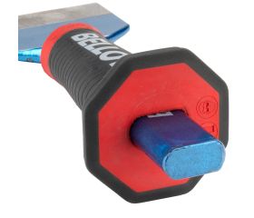 Cincel pala ancha de acero Cr.V. con protector para apertura de rozas / 8271CPN