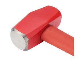 Maza con mango de fibra carbono sin templar para golpeo de materiales duros / 5200HRCCFN