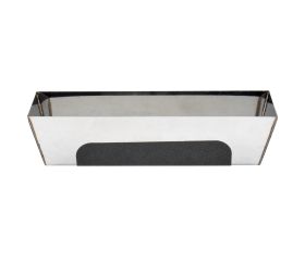 Gavetilla de acero inoxidable para remates con masilla o trabajos de acabado / 50271R