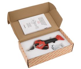 Tijera de poda eléctrica sin cable, POWER CUT con batería de Litio Ion y apertura máxima de 33mm / EPR233P