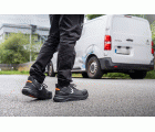 Zapatilla Ultraligera Rejilla GRID Negra S1PS