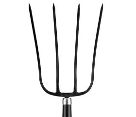 Horca forjada de 4 púas para recoger heno y estiércol / 9024A