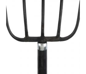 Horca forjada de 5 púas para recoger heno y estiércol / 9025A
