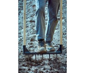 Horca Ecológica 5 púas, mangos de madera certificada / 9145ECO