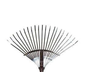 Escoba ajustable púa plana para limpieza de césped con mango aluminio / 3042CMA