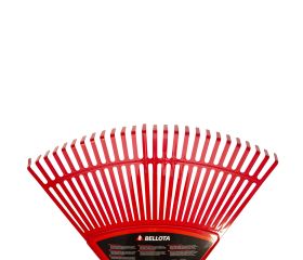 Escoba de plástico púa plana para limpieza de césped sin mango / 303424