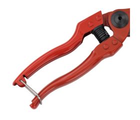 Tijeras de una mano, mango de acero remachado, corte universal. Para la poda,  uso intensivo - Gama Por Line / 3505