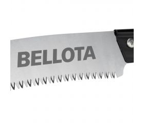 Serrucho curvo con gancho delantero, dentado japonés templado. Mango de acero con mariposas para adaptar fácilmente a la pértiga / 4580