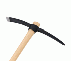 Picachón o pico con mango de madera para picar piedras y abrir zanjas / 501600CM