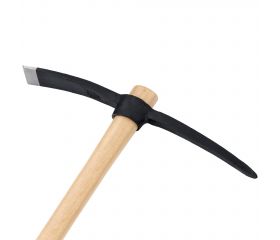 Picachón o pico con mango de madera para picar piedras y abrir zanjas / 501600CM