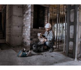 Paleta norte con mango madera para trabajos de albañilería / 5844