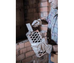 Paleta norte con mango madera para trabajos de albañilería / 5844