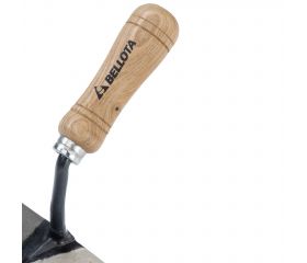 Paleta alicatador punta redonda con mango madera para trabajos de alicatado / 5848