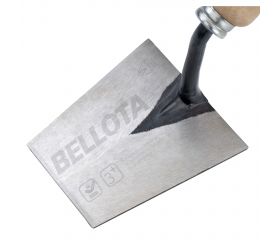 Paleta alicatador punta cuadrada con mango madera para trabajos de alicatado / 5849