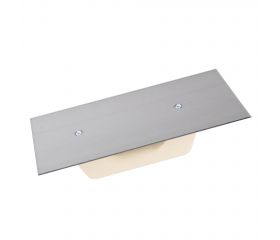 Llana recta con mango de madera para trabajos de acabado / 5861