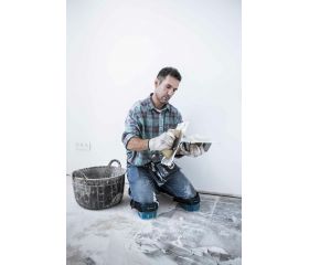 Llana recta con mango bimaterial para trabajos de acabado / 5861BIM