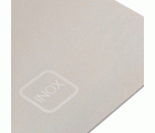 Llana recta inoxidable con mango bimaterial para trabajos de acabado y yeso / 5861BIMINOX