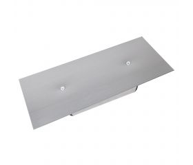 Llana trapezoidal con mango bimaterial para trabajos de acabado / 5862BIM