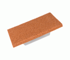 Talocha rectangular con esponja para fratasado de superficies / 5889