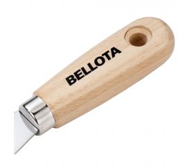 Espátula de acero con mango de madera para trabajos de acabado / 5890