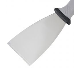 Espátula de acero con mango bimaterial para trabajos de acabado / 5890BIM