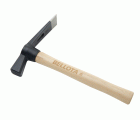 Piqueta o Alcotana pala-martillo con mango de madera para picado de paredes / 5931