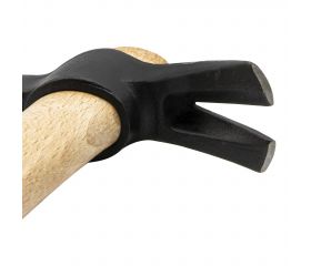 Martillo encofrador con mango de madera / 8017