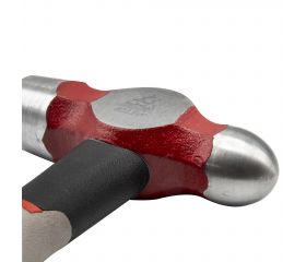 Martillo mecánico de bola con mango de fibra sin templar para golpear materiales duros / 8011HRCCF