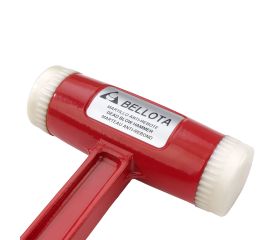 Martillo antirebote boca de nylon con mango metálico para golpeo de piezas / 8051