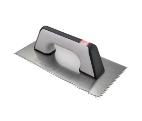 Peine diente triangular con mango bimaterial para trabajos de alicatado y solado / 5871BIM