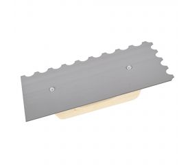 Peine diente radio con mango madera para trabajos de alicatado y solado / 5873R