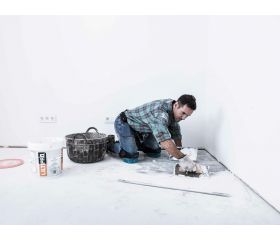 Rodillera profesional EXTRA de gel para trabajos de alicatado / 72804