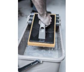 Talocha esponja de gran absorción con mango de plástico para trabajos de limpieza / 5888